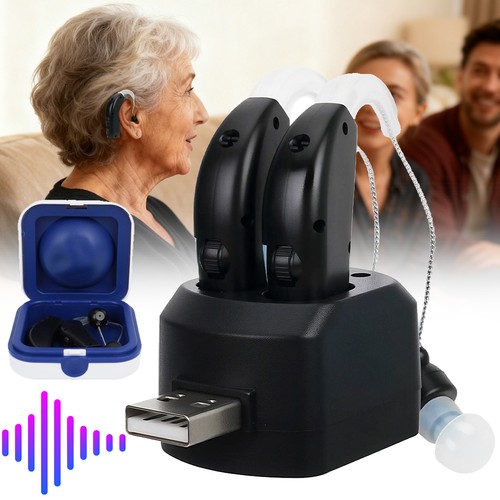 Hearing aid sound amplifier - aid,